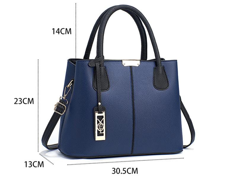 Blue Elegant Tote